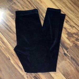 Velvety corduroy leggings